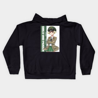 Riko Matsumoto Erwin Girls UND Panzer Kids Hoodie